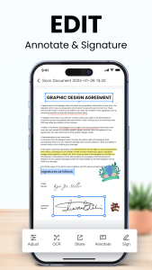 اسکرین شات 4 برنامه LightPDF Scanner: Scan & OCR