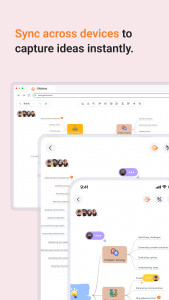 اسکرین شات 5 برنامه GitMind: AI Mind Mapping App