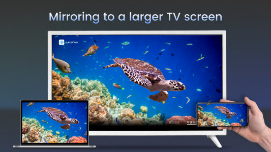 اسکرین شات 1 برنامه LetsView TV: Screen Mirroring