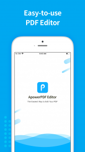 اسکرین شات برنامه ApowerPDF Editor 1