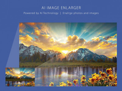 اسکرین شات برنامه AI Image Enlarger - Best Image Upscaler - 400% 1