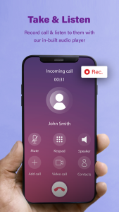 اسکرین شات برنامه Auto Call Recorder - Automatic 2