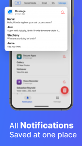 اسکرین شات برنامه Notification Manager: Notisave 2