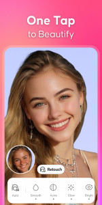 اسکرین شات 1 برنامه Beauty Editor : Face Retouch