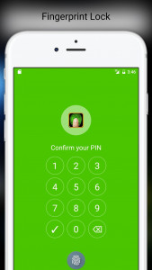اسکرین شات برنامه Fingerprint PassCode App Lock 2