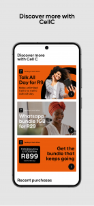 اسکرین شات برنامه Cell C 2