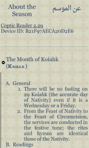 اسکرین شات برنامه Coptic Reader 8