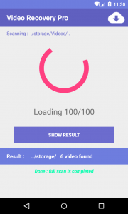 اسکرین شات برنامه Disk Video Recovery 3