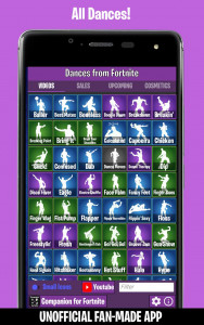 اسکرین شات برنامه Dances from Fortnite 1