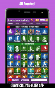 اسکرین شات 1 برنامه Dances from Fortnite