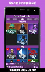 اسکرین شات برنامه Dances from Fortnite 3
