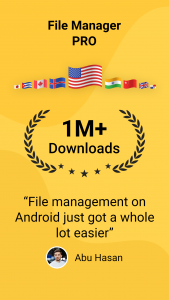 اسکرین شات برنامه File Manager PRO: Manage Files 1