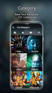 اسکرین شات برنامه All God Wallpapers - Full HD Wallpapers 4