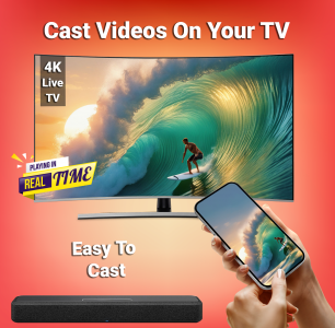 اسکرین شات برنامه Smart TV Cast: Screen Share 1