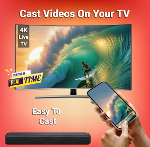 اسکرین شات 1 برنامه Smart TV Cast: Screen Share