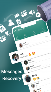 اسکرین شات برنامه RDM: Deleted Messages Recovery 1