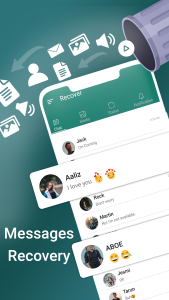 اسکرین شات 1 برنامه RDM: Deleted Messages Recovery