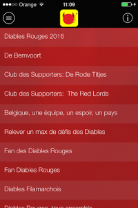 اسکرین شات برنامه Devils'Fan-Belgium Football 3
