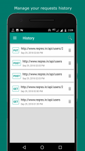 اسکرین شات 7 برنامه Rest Client - Pocket POSTMAN