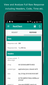 اسکرین شات 4 برنامه Rest Client - Pocket POSTMAN