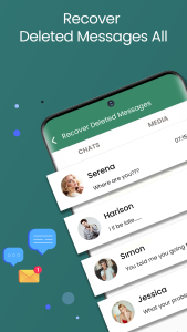 اسکرین شات 1 برنامه Recover Deleted Messages All
