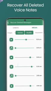 اسکرین شات 3 برنامه Recover Deleted Messages All