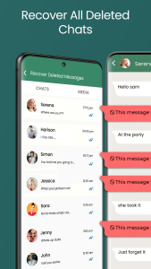 اسکرین شات 4 برنامه Recover Deleted Messages All