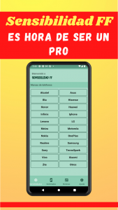 اسکرین شات برنامه Pro Sensitivity 1