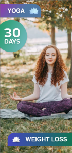 اسکرین شات 1 برنامه Yoga for Weight Loss