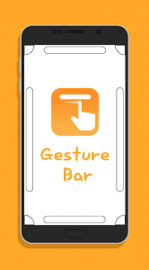 اسکرین شات برنامه Gesture Bar - 제스처 바 1