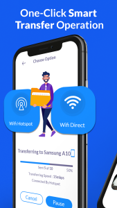 اسکرین شات 3 برنامه Copy My Data: Phone Transfer