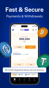 اسکرین شات 3 برنامه Speed Wallet - Buy Bitcoin