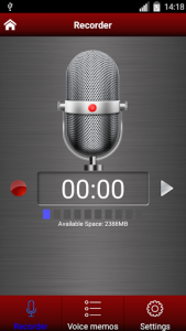 اسکرین شات برنامه Voice recorder 8