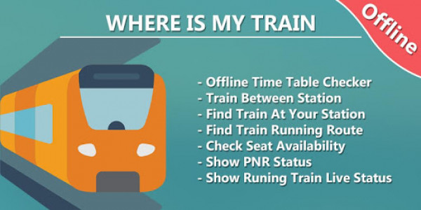 اسکرین شات برنامه Where is my Train - Train Live Location & Status 1