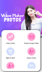 اسکرین شات برنامه Video maker with music: video effect - photo music 2