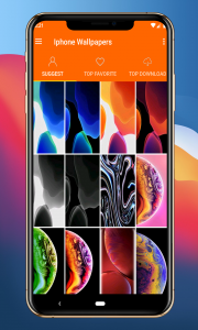 اسکرین شات برنامه Wallpapers for iPhone Xs Xr Xm 2