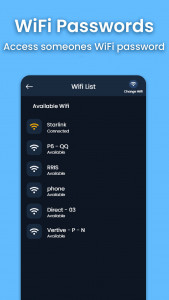 اسکرین شات 7 برنامه Wifi Passwords - Wifi Analyser