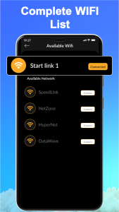 اسکرین شات 3 برنامه WIFI Analyzer - Mobile Hotspot