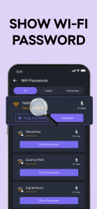 اسکرین شات برنامه WiFi Password Map & Analyzer 1