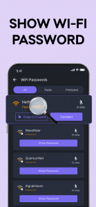 اسکرین شات 1 برنامه نقشه آنالایزر رمز عبور وای فای