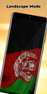 اسکرین شات برنامه Afghanistan Flag Live Wall 3