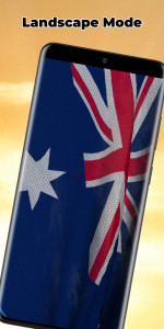 اسکرین شات 3 برنامه Australia Flag Live Wallpaper