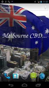 اسکرین شات برنامه 3D Australia Flag Live Wallpaper 5