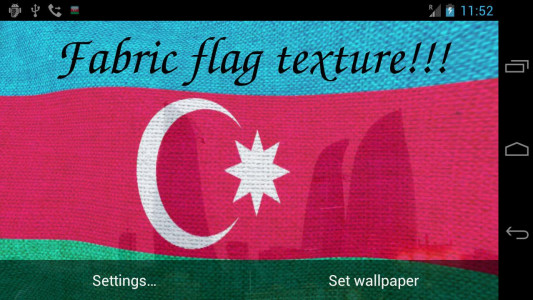 اسکرین شات برنامه Azerbaijan Flag 7