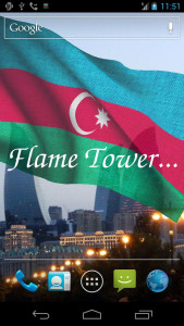 اسکرین شات برنامه Azerbaijan Flag 5