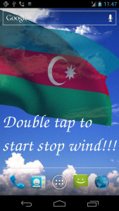 اسکرین شات برنامه Azerbaijan Flag 1