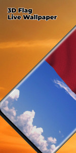اسکرین شات 1 برنامه China Flag Live Wallpaper