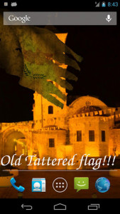 اسکرین شات برنامه 3D Cyprus Flag Live Wallpaper 5