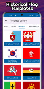 اسکرین شات 4 برنامه A+ Flag Maker