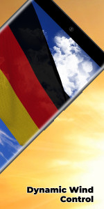 اسکرین شات 2 برنامه Germany Flag Live Wallpaper